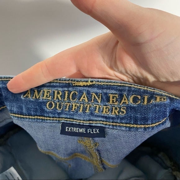 American Eagle Men’s Jeans Sz 28x30 Extreme Flex Blue Denim - Picture 5 of 6